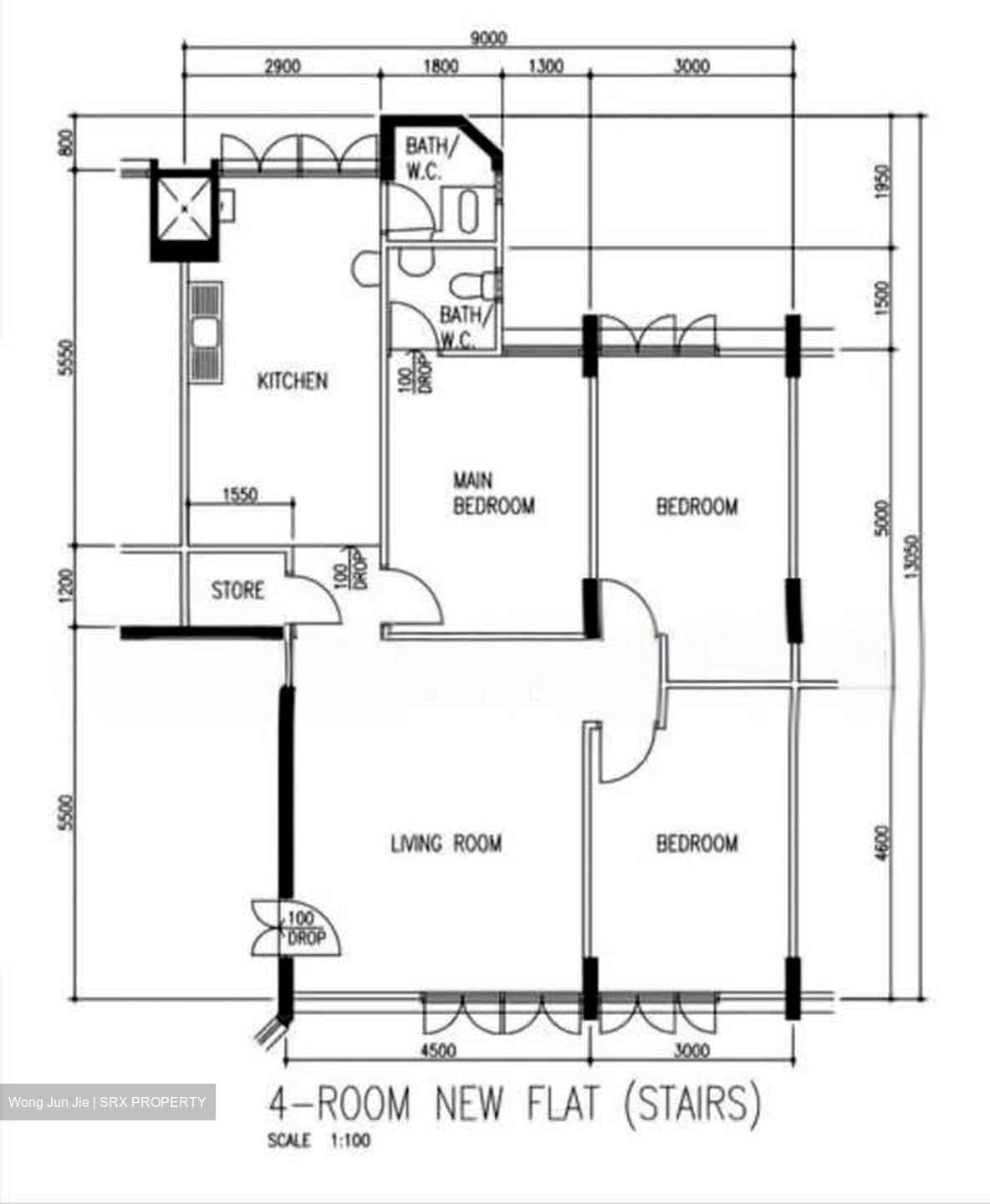 Blk 112 Jurong East Ville (Jurong East), HDB 4 Rooms #626537461